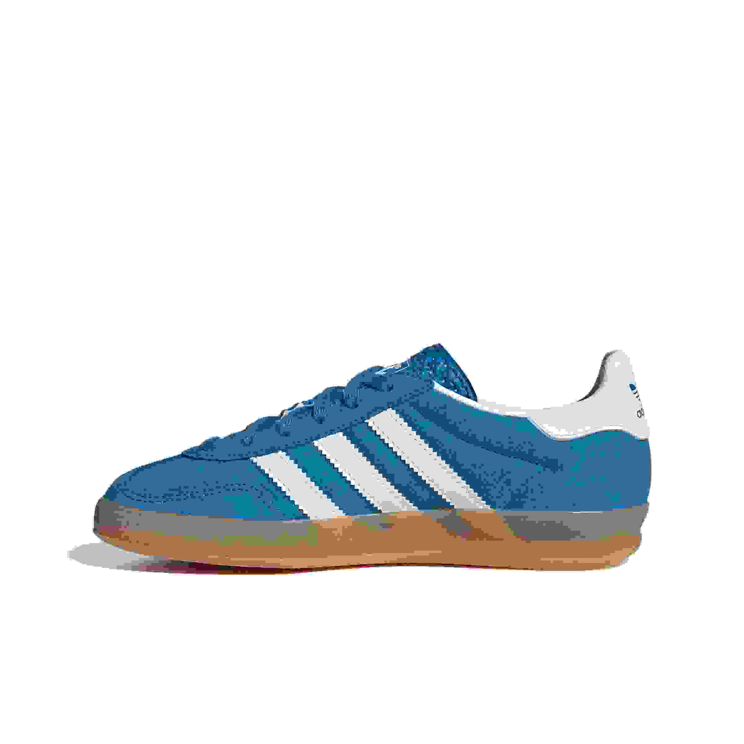 adidas Originals Gazelle Grade School Boys' "Bluebird/Ftwr White/Gum 2" Shoe